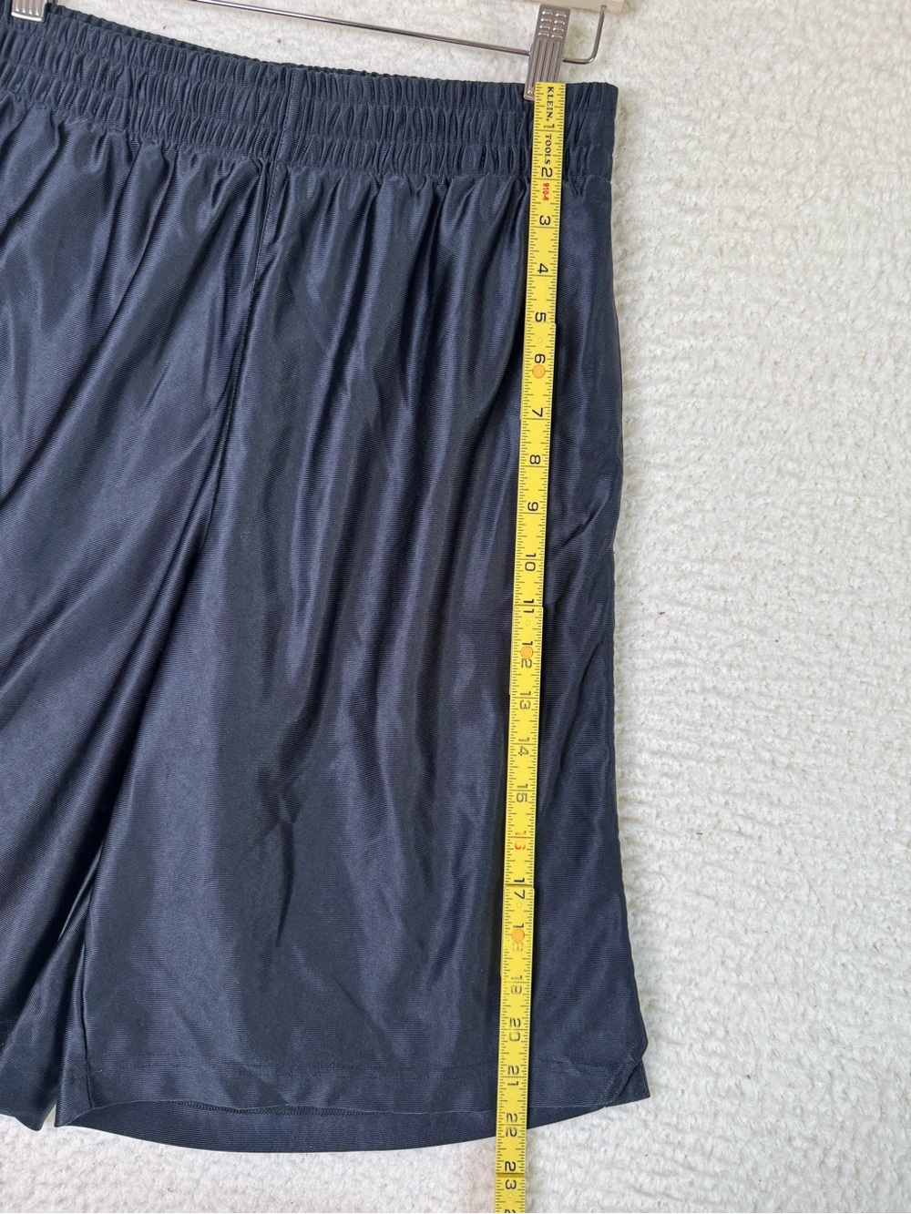 Under Armour Basketball Shorts Shiny Dazzle Pockets Black Men's Size Medium - Picture 12 of 13